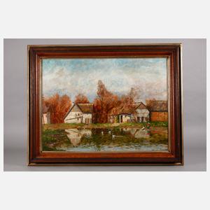 Prof. Martin Gscheidel, attr., ”Dorfidyll”