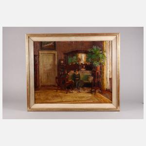 Richard Gutschmidt, Plausch im Jugendstilsalon