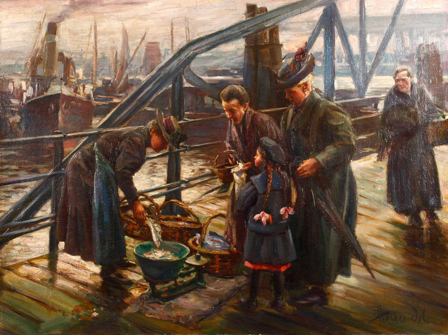 Harry Haerendel, ”Altonaer Fischmarkt”