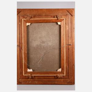 A. Henrich, Lesende Dame im Interieur