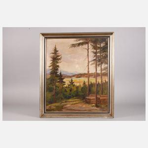 Karl Hübschmann, Mittelgebirgslandschaft