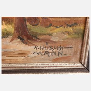 Karl Hübschmann, Mittelgebirgslandschaft