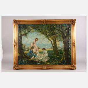 Lipòt Illencz, Frühstück im Freien