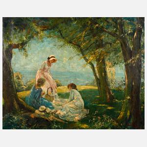 Lipòt Illencz, Frühstück im Freien