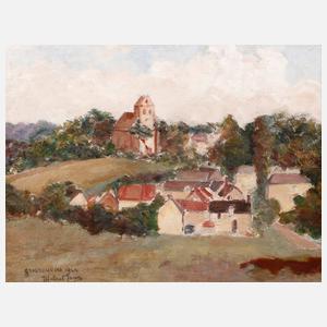Hubert Jonas, Französische Dorfansicht