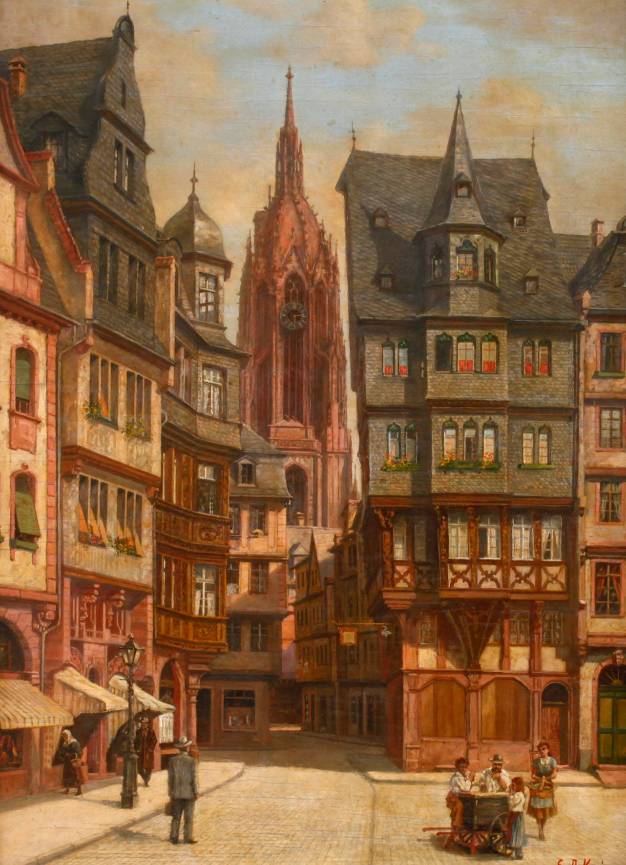 E. A. Kaiser, Samstagsberg in Frankfurt/Main