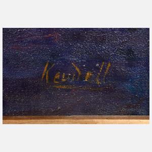 Kurt von Keudell, Expressives Blumenstillleben