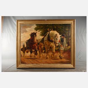 Kloß, Pferdefuhrwerk