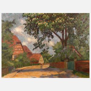 Dora Koch-Stetter, Sonnige Dorfstraße