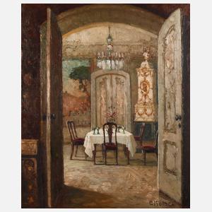 Ernst Kolbe, Schlossinterieur