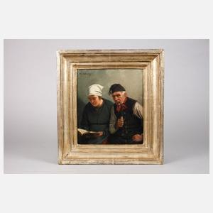 Hein König, Bauernpaar