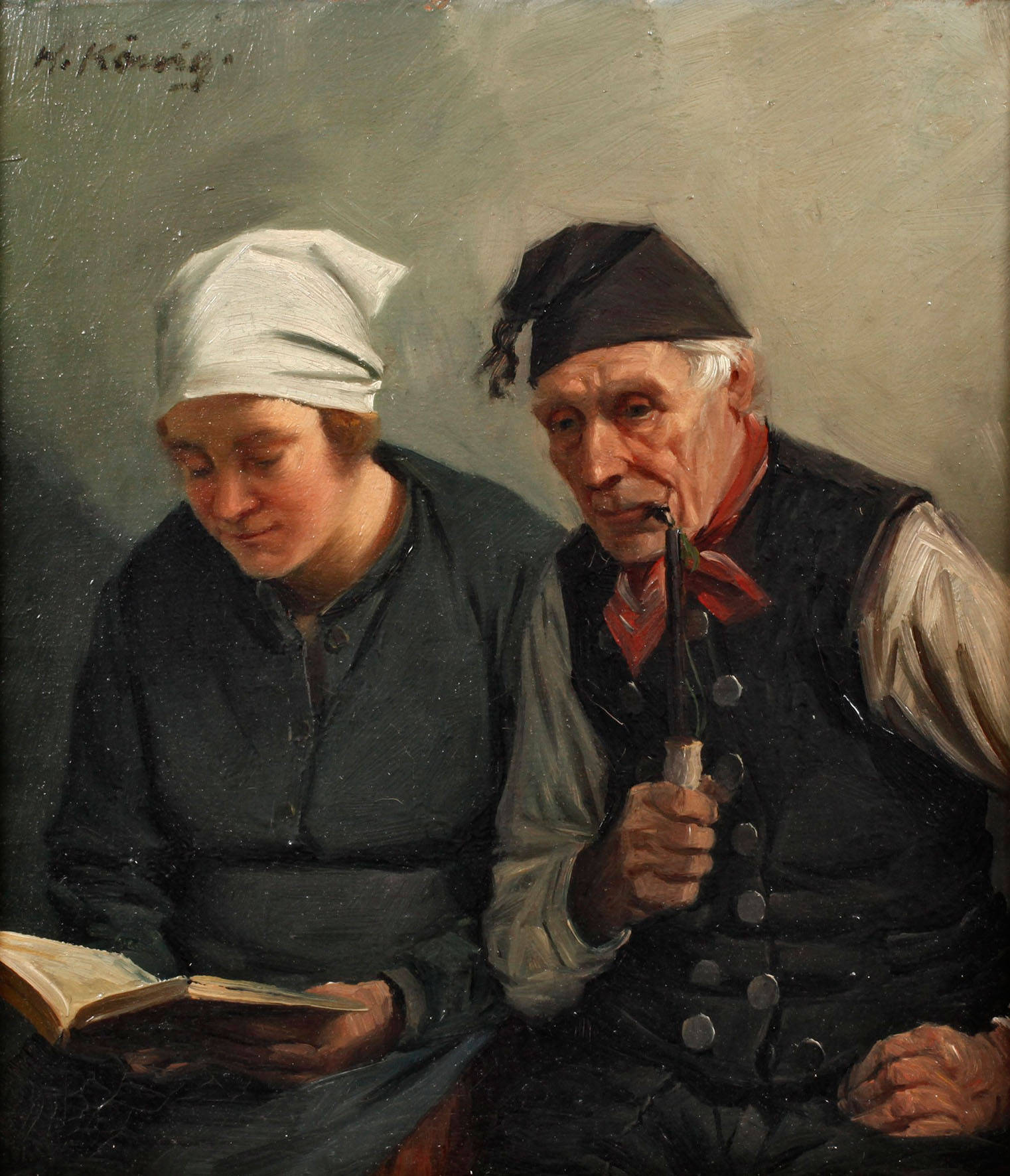 Hein König, Bauernpaar