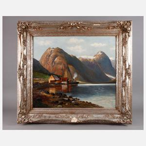 Ch. Laarsen, Norwegische Fjordansicht