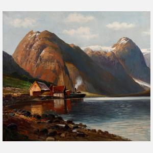 Ch. Laarsen, Norwegische Fjordansicht