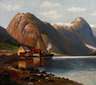 Ch. Laarsen, Norwegische Fjordansicht
