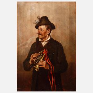 Hans Lassen, Trompeterportrait