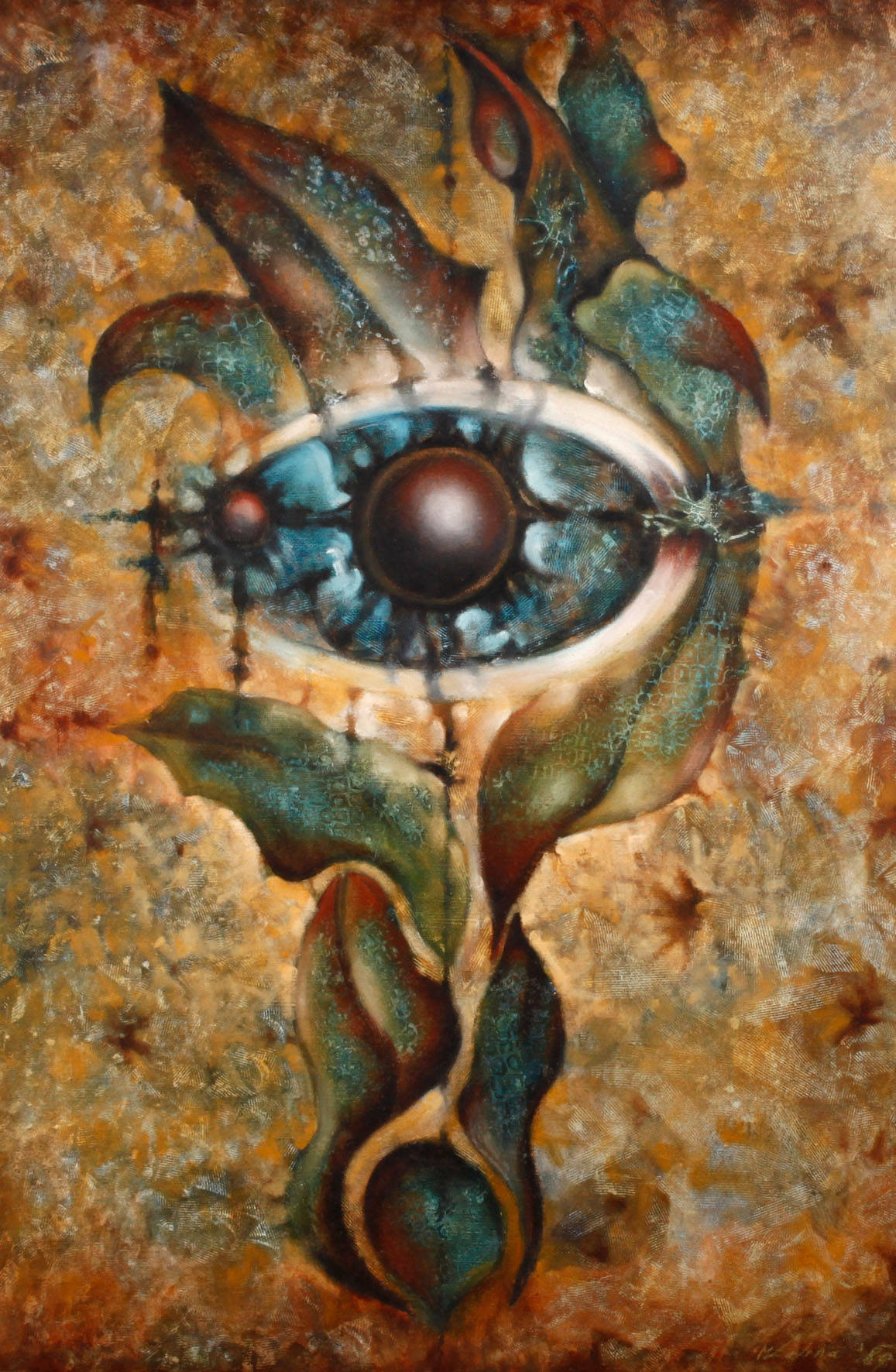 Miroslav Malina, Komposition mit Auge