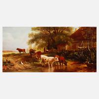 Georg Marschall, Kühe an der Tränke111