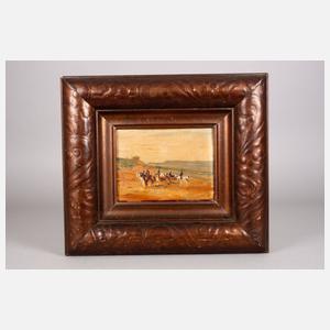 Prof. Max Mayrshofer, Reiter am Fluss