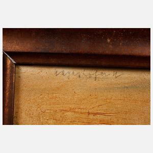 Prof. Max Mayrshofer, Reiter am Fluss