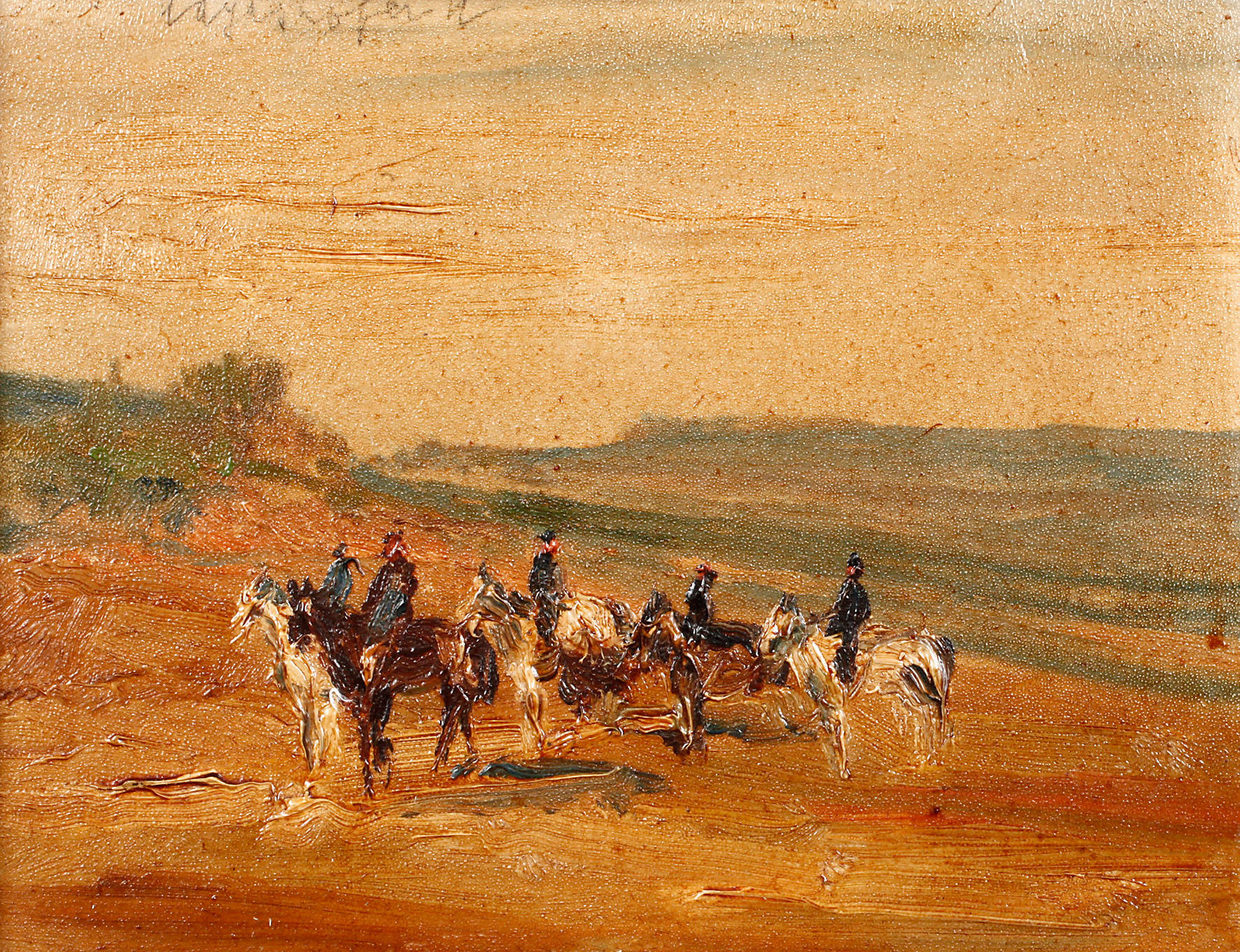 Prof. Max Mayrshofer, Reiter am Fluss