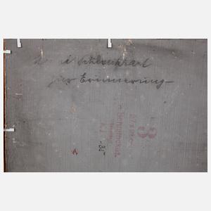 Prof. Max Mayrshofer, Reiter am Fluss