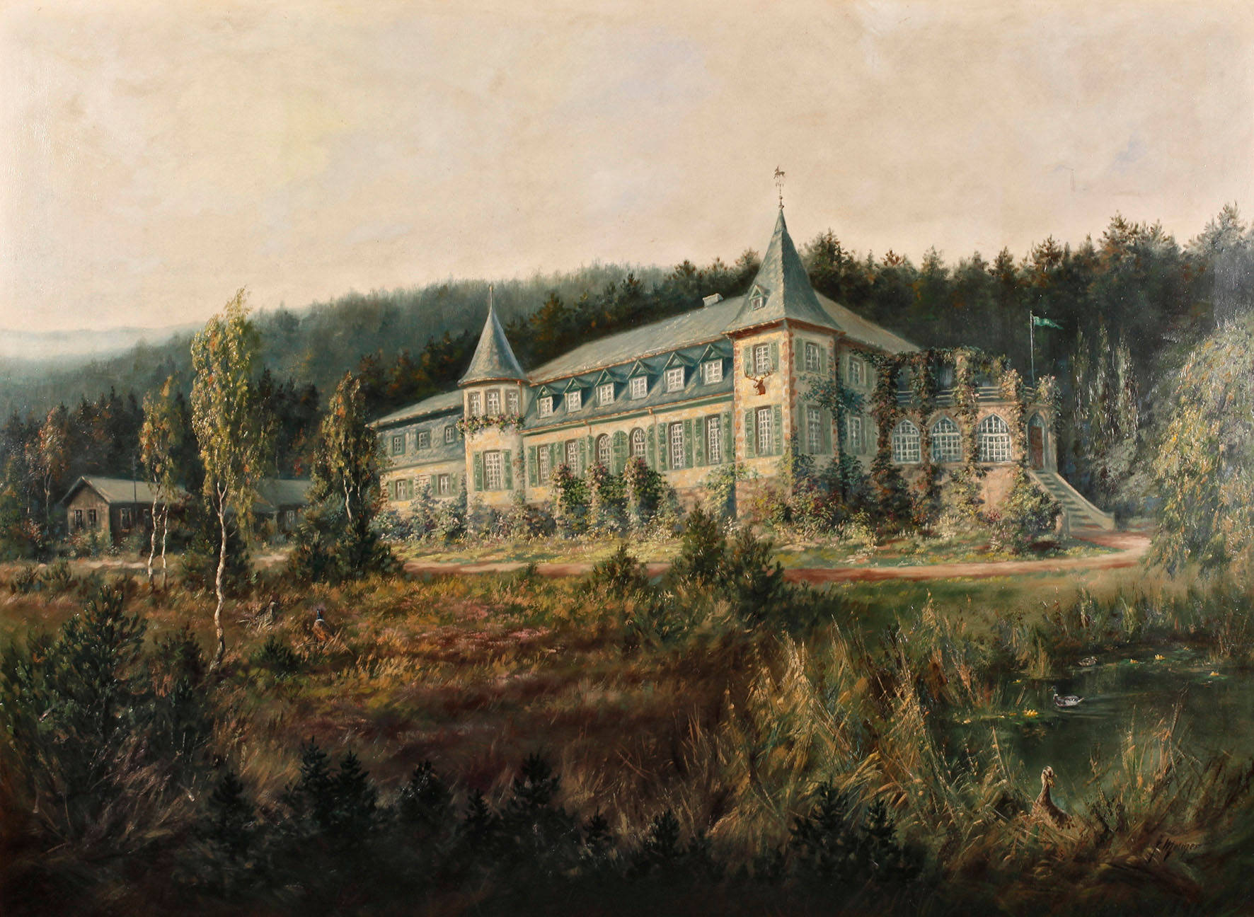 Melcher, Villa am Waldrand