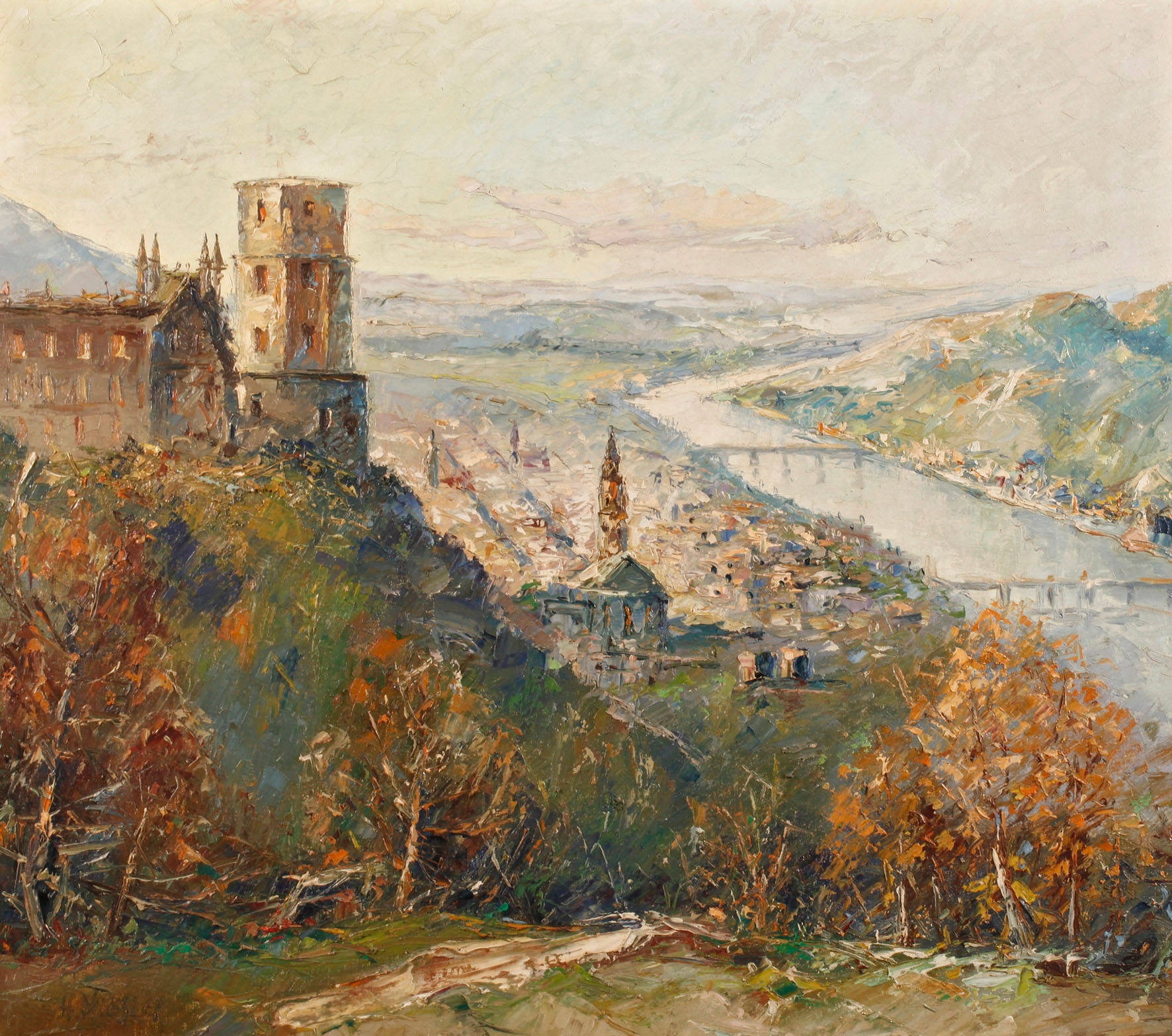 Horst Miesler, ”Heidelberger Schloss”