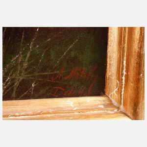 August Mötsch, Balzende Auerhähne