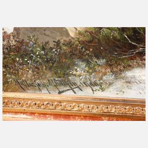 Moritz Müller jun., Hirschwild im Gebirge