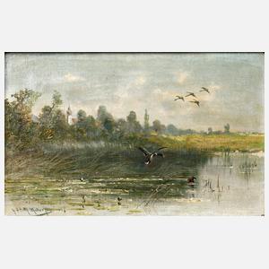 Moritz Müller junior, Auffliegende Enten