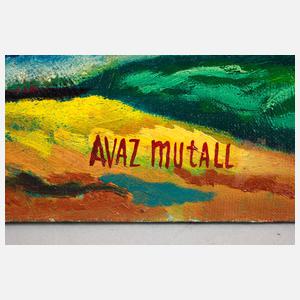 Avaz Mutall, ”Zwei”, liegender Damenakt
