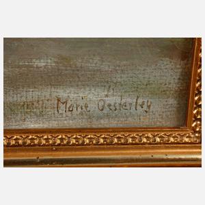 Marie Oesterley, Stillleben mit Veilchen