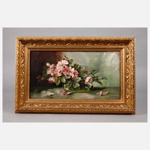 Marie Oesterley, Stillleben mit Wildrosen