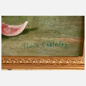 Marie Oesterley, Stillleben mit Wildrosen