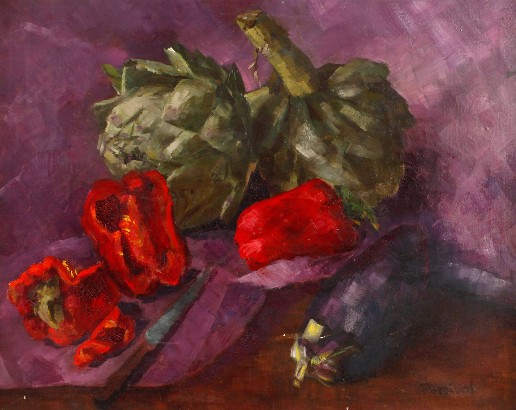 Daie A. Percival, Gemüsestillleben