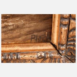 Karl Plock, attr., Sägemühle im Schwarzwald