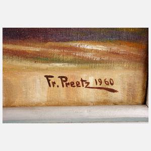 Fr. Preetz, Primelstillleben