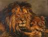J. Pritchard, Ruhende Löwen