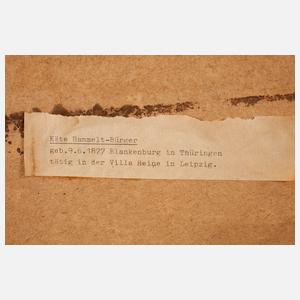 Käthe Rammelt-Bürger, Tafelstillleben