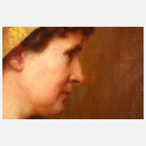 Georg Rank, Frau im Volkstrachtenkostüm