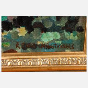 Eugen Reich-Münsterberg, Familie vorm Haus