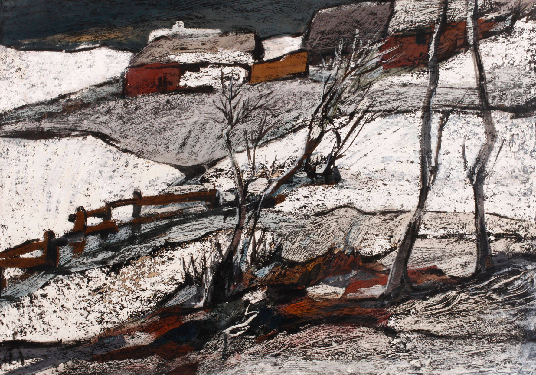 Siegfried Rischar, Winterlandschaft