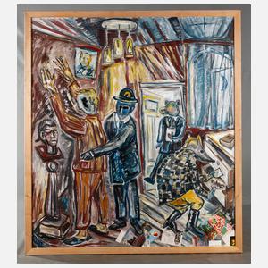 Frank Rub, ”Hausbesuch II Hier läßt ´s sich leben”