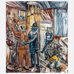 Frank Rub, ”Hausbesuch II Hier läßt ´s sich leben”