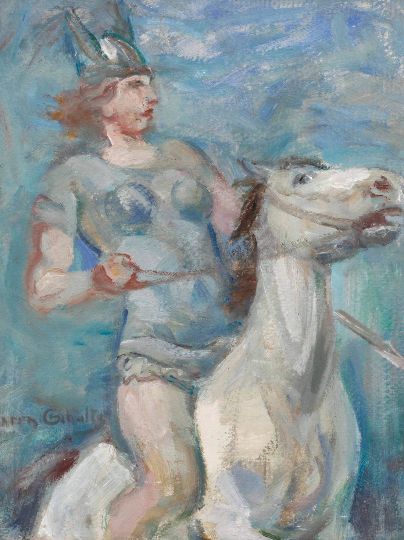 Harry Schultz, Berittene Walküre