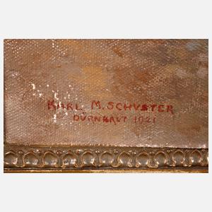 Prof. Karl Maria Schuster, Landschaft bei Dürnkrut