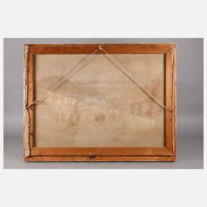 Seifert, Herbstlandschaft mit Reh im Gebirge