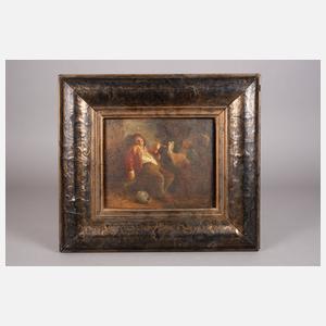 Julius Singer, attr., Zechkumpane