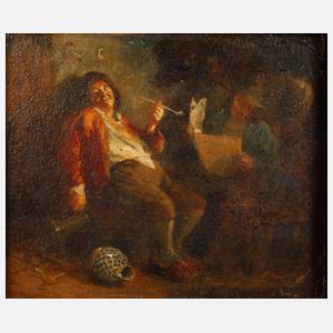 Julius Singer, attr., Zechkumpane